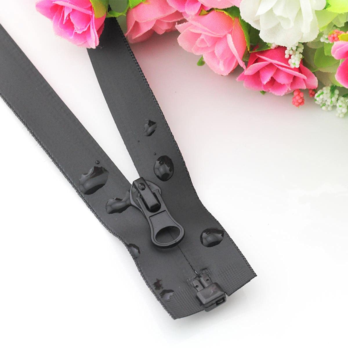 Estrattore Ziper, fissatore di cerniere, Sliders Zipper,Sewing Zips,Ended Zip Fasteners,Open-end Waterproof Plastic Nylon Zippers
