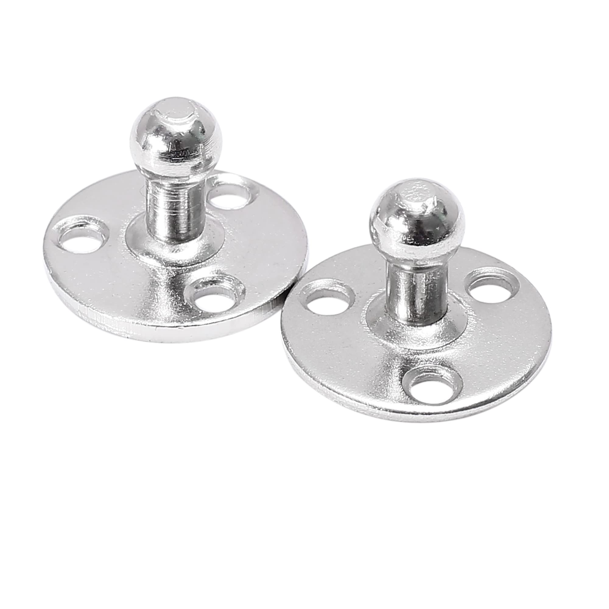 X AUTOHAUX 4 Set di 10 mm di sfere per auto Staffe di montaggio rotonde con vite