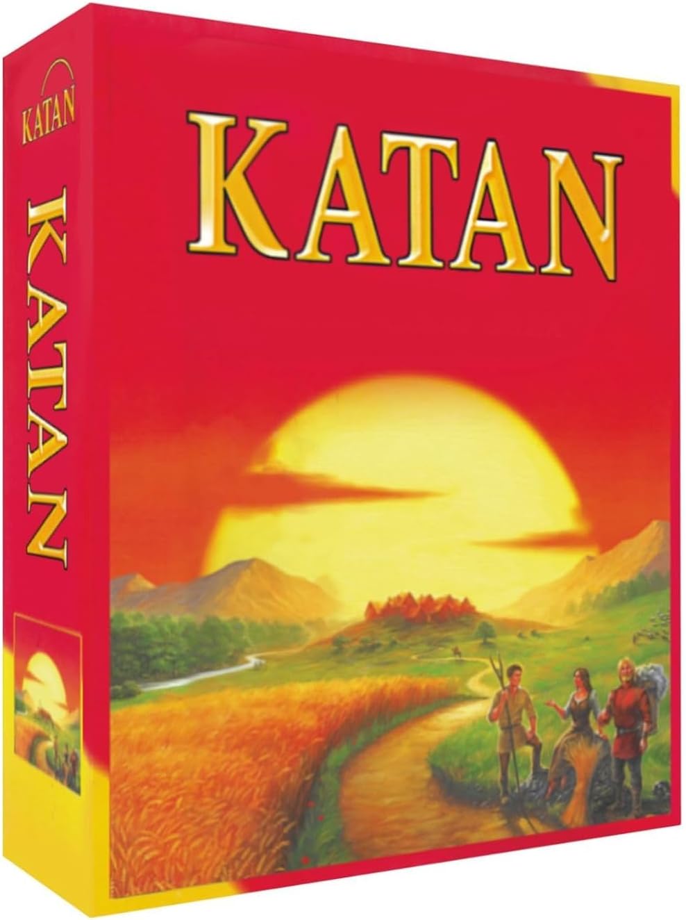 Family Board Games for Adults and Kids - Ages 8 and up, 2 to 8 Players (Katan Base Game)