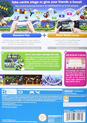 Super Luigi U Nintendo Wii U jeu de plateforme physique pour collectionneur