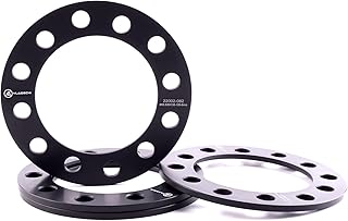 VLAOSCHI Forged 6x5.5 6x135 6x139.7 Universal Wheel Spacers 1/4 Inch (6mm) Compatible with Chevy Ford-Toyota 6 Lug for Silverado Sierra 1500 | 2004-2022 F150 | 4Runner Tacoma (6Lug Only) - Pack of 4