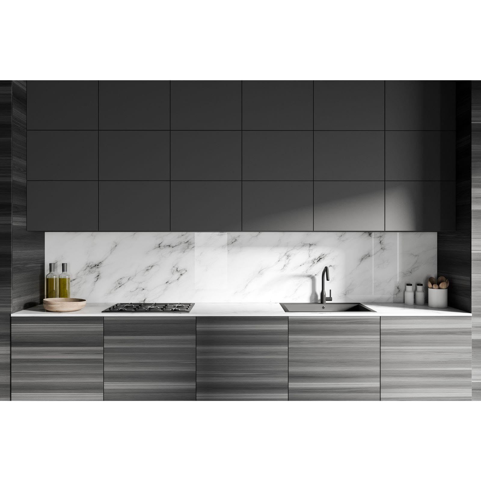 LD54BL – Fregadero de cocina 1 seno negro – Composite BIO – Empotrable o Bajo Encimera – 55 x 45 x 20,8 cm