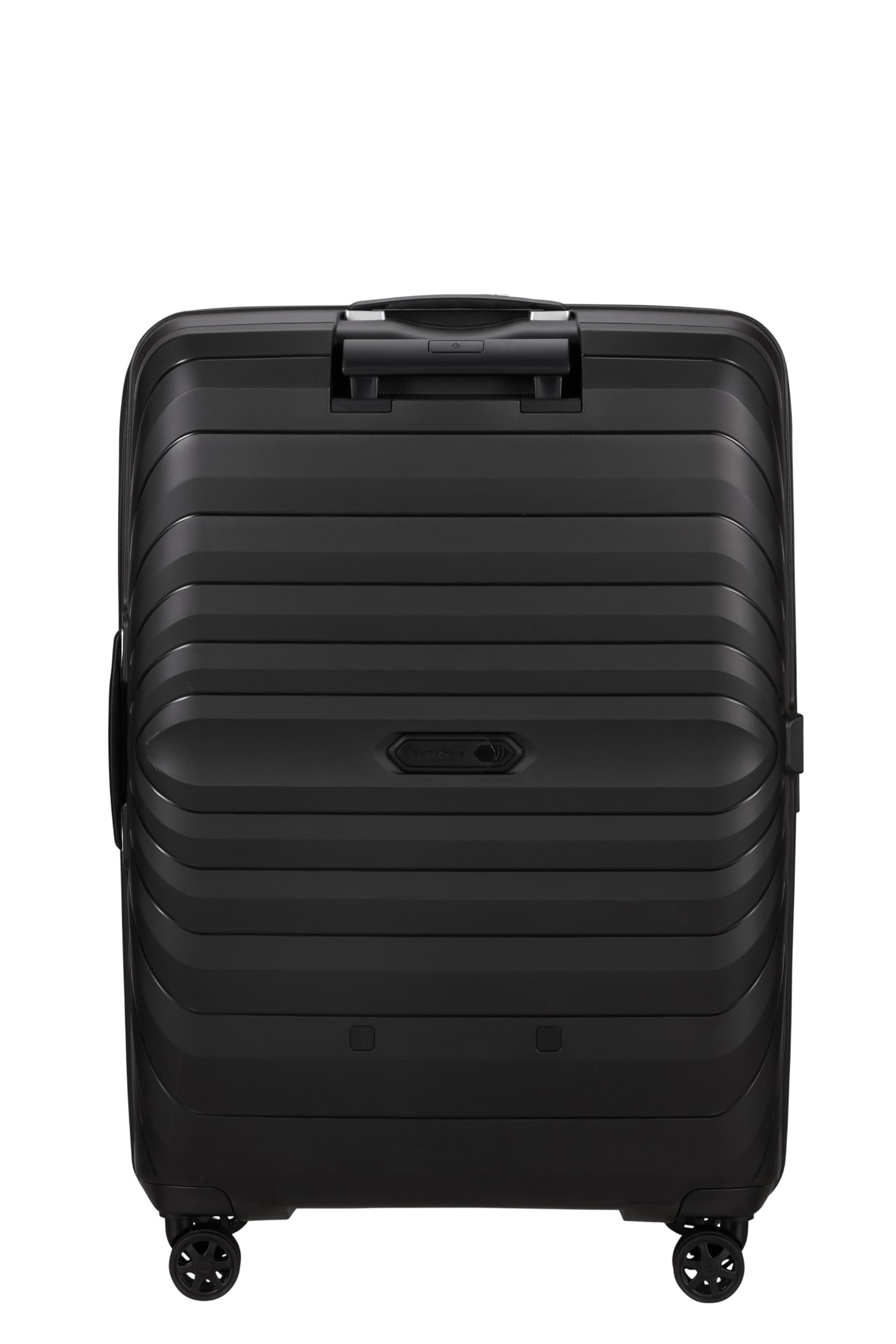 Samsonite Neo Flux - Spinner L, Valigia espandibile, 75 cm, 109/121 L, Nero (Black)