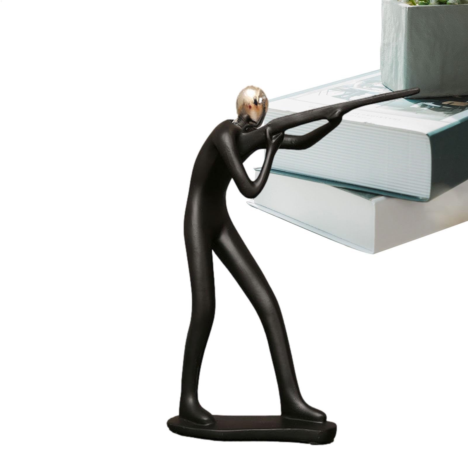 Décor d'étagère de figurines de sport pour sublimer votre bureau à la maison