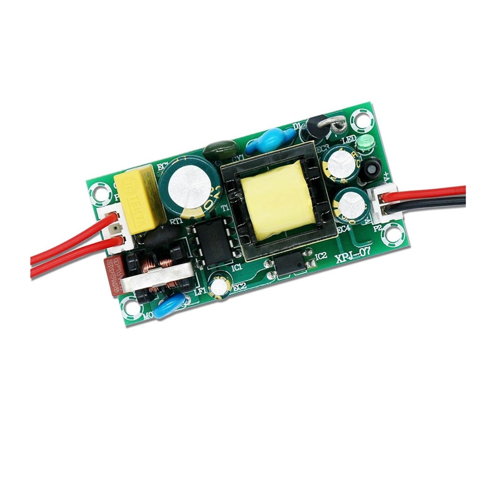 PWANUIGTE LED Driver 12W 24W 36W Power Built-in Constant Current Lighting AC110-240V Output DC12V Transformer Light Strip(12W AC110-240V)