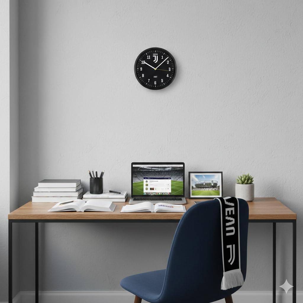 LOWELL Orologio da Parete Ufficiale Juventus FC Ronaldo Dybala Bonucci Chiellini