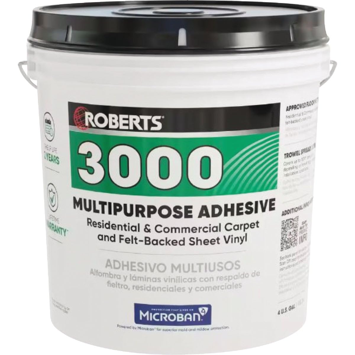 Roberts/Q E P 3000-4 Floor Cover Ing Adhesive