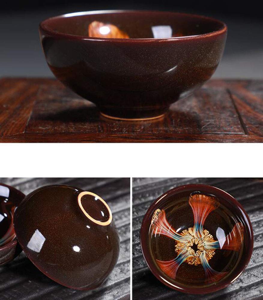 Tazza Da T&egrave; Cinese Jianzhan In Ceramica Artigianale - Mini Tazza Per Cerimonia Del T&egrave;
