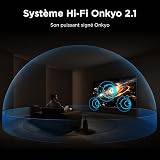 TCL 75T8D 75 Pouces QLED avec QD-Mini LED Dimming 4K HDR Ultra HD TV, Smart Google TV (Dolby Vision, HDR10+ & Atmos, 144Hz VRR, FreeSync Premium, Son Onkyo 2.1, Game Master, Commande vocale) - 9