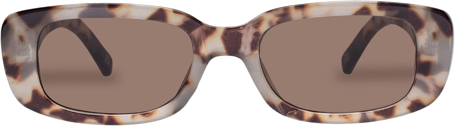 AIRE Ceres Sunglasses - Cookie Tort, Rectangle, Unisex, Sleek and Slimline Style - Image 2