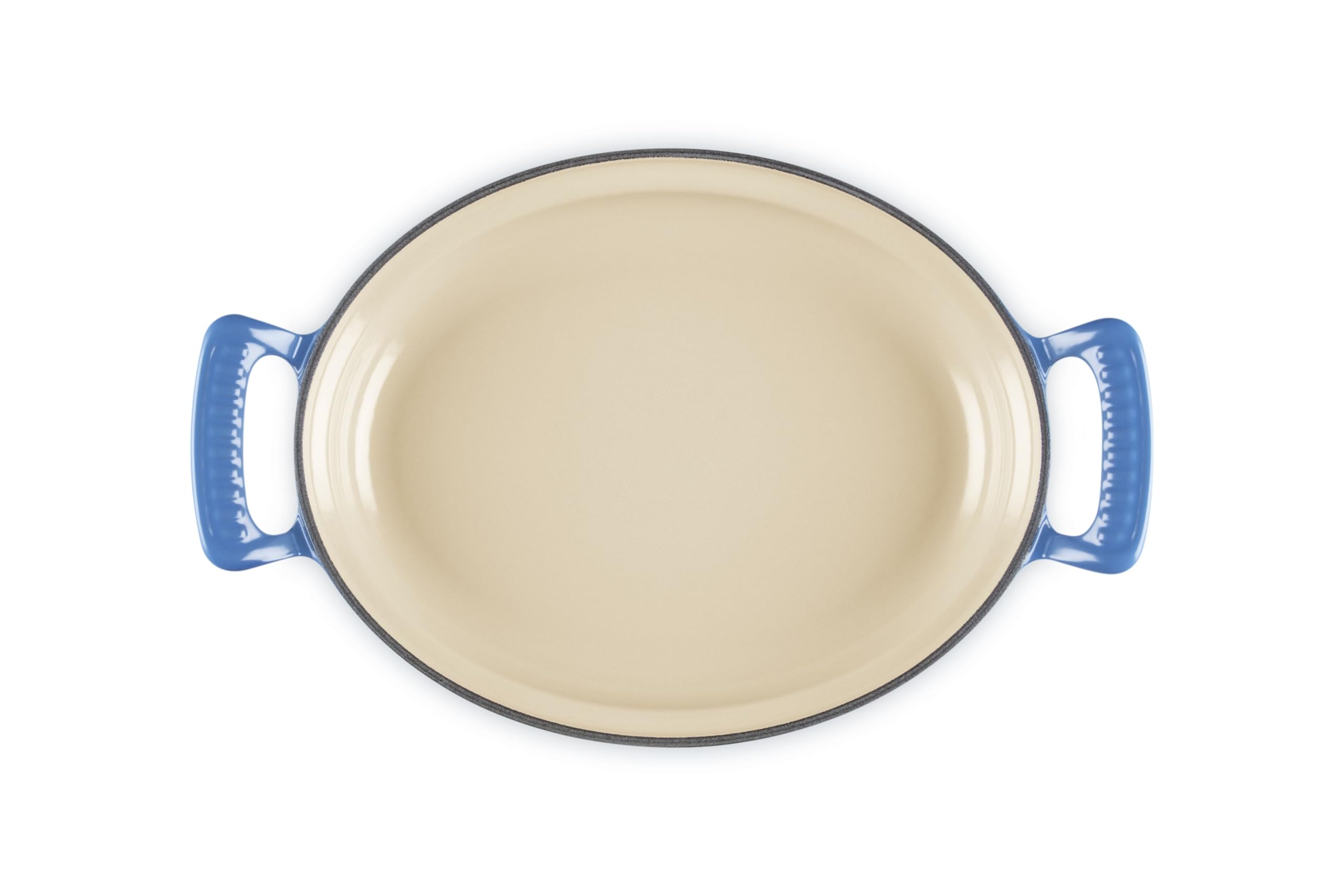 Le Creuset Plat ovale en fonte Modern Heritage, Azure