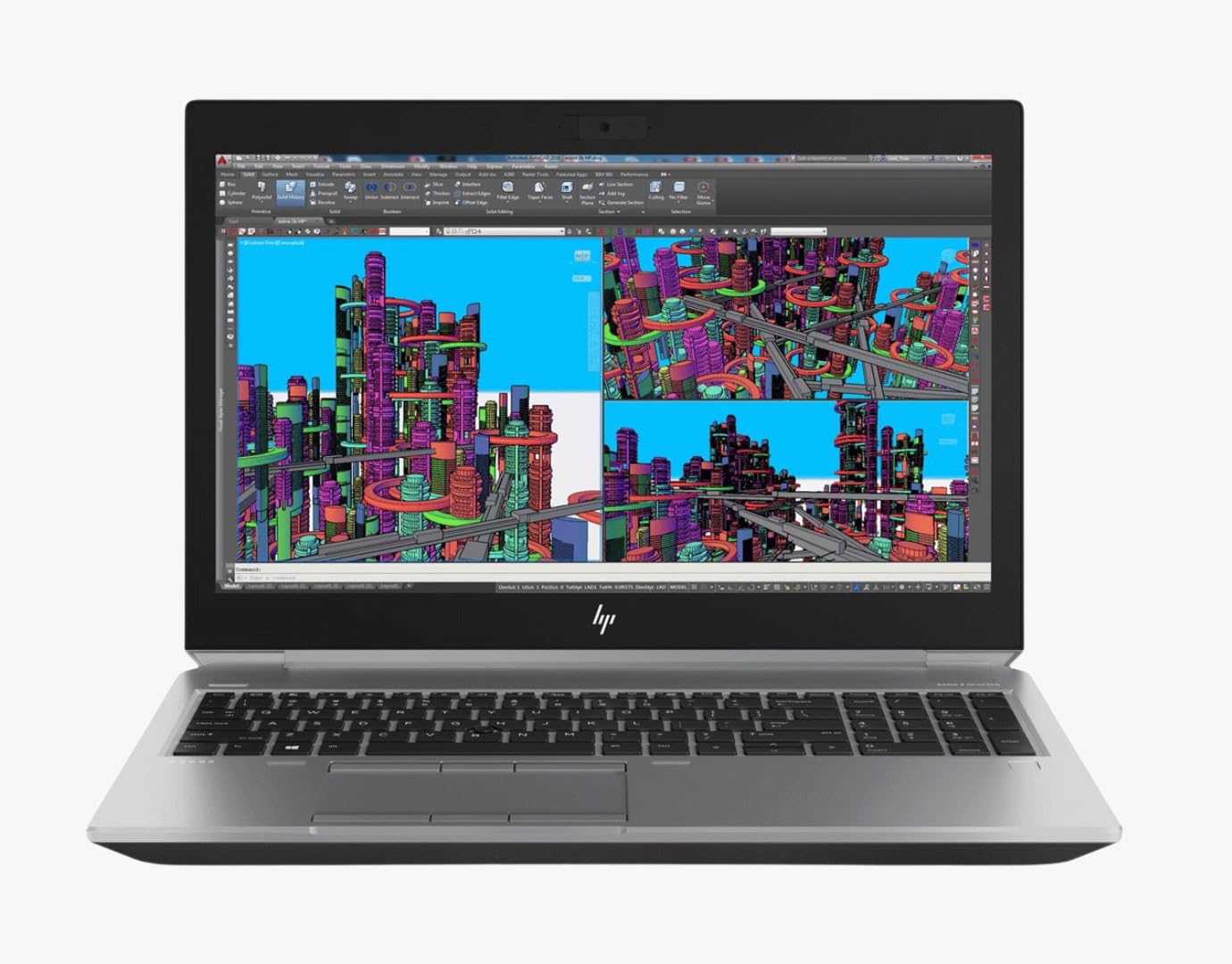 HP ZBook 15 G5 15,6" Full HD Intel Core i7 8850H Disque dur SSD 1 To Mémoire 32 Go Windows 11 Pro Fingerprint Nvidia Quadro P2000 Ordinateur Portable (Reconditionné)