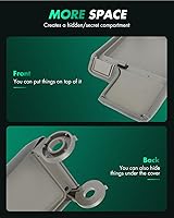 Vista 5 de SCITOO Funda de repuesto para consola central de reposabrazos gris automático para 1999-2004 para BMW E46 Serie 3