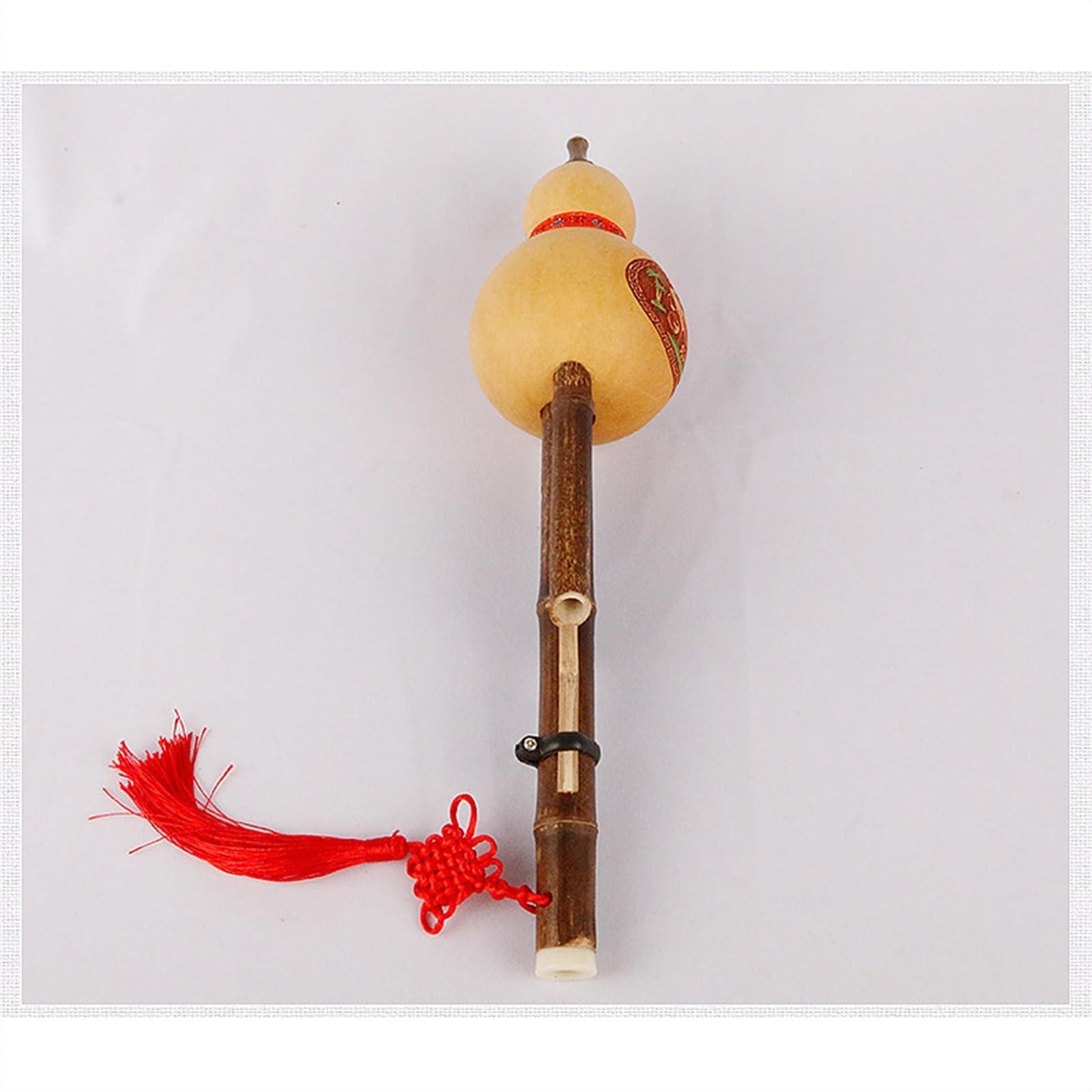 Instrumento De Viento De Madera Profesional Hulusi, Tecla G/F De Bambú Tradicional Chino Con Caja De Almacenamiento Hulusi Profesional (Color : F key)