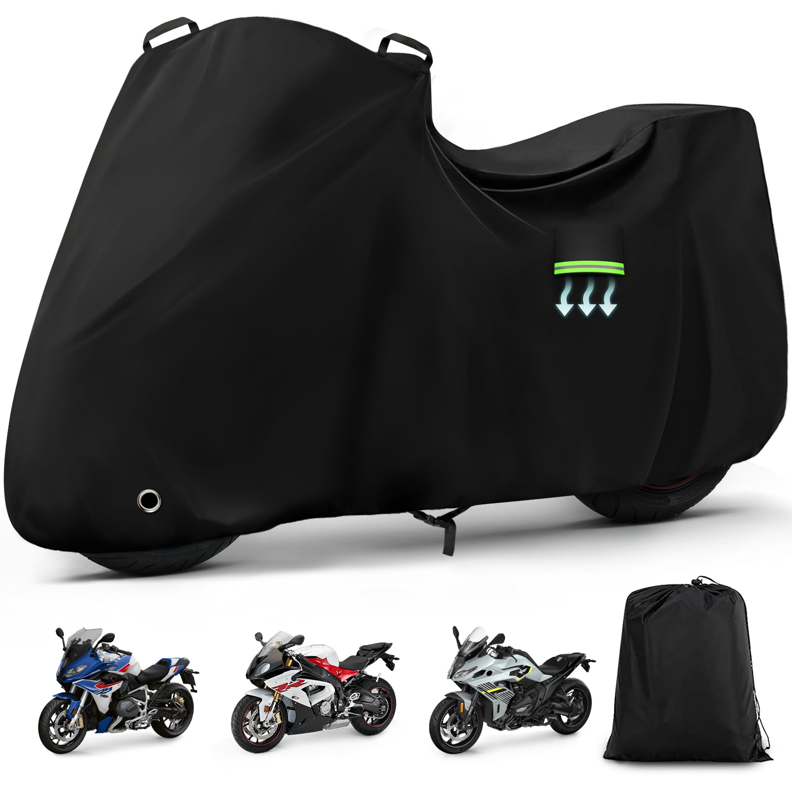 Motorcycle Cover Waterproof for BMW R1250 RS/R1300 RS/S1000 RR/F900 XR