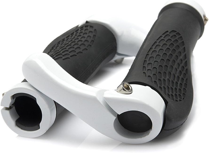 orangepeople Mountain Bike Grips, Lock on Bicycle Handlebar Grips for BMX Floding Bike