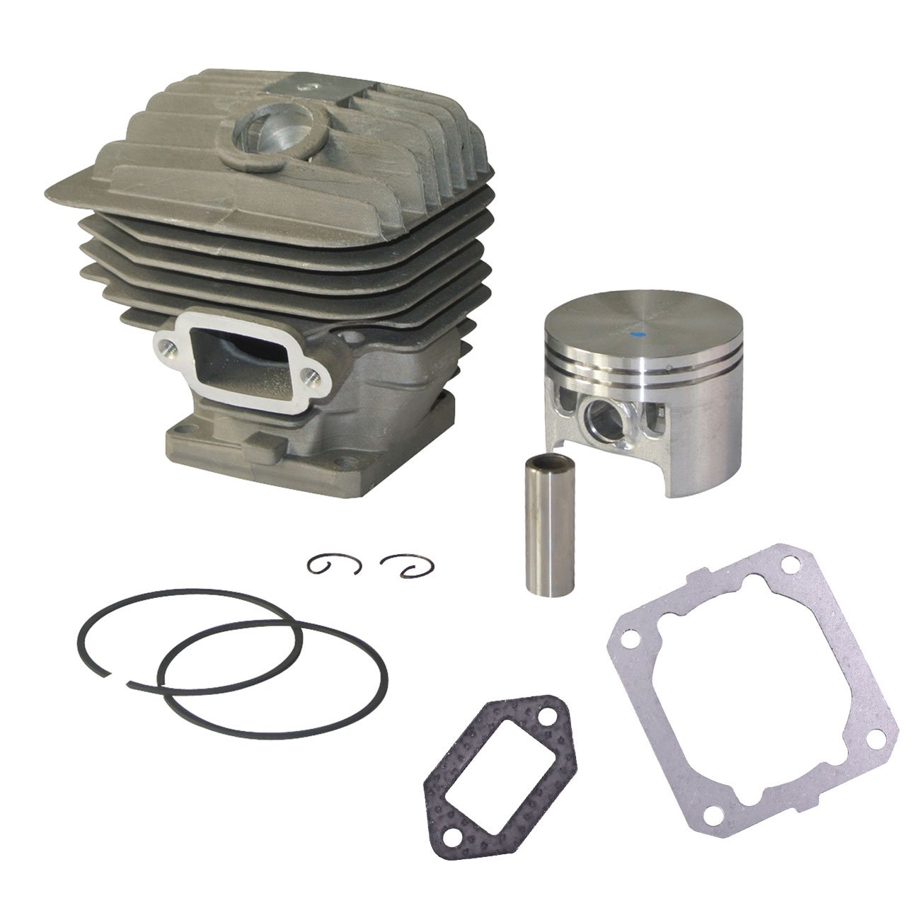 NAVARME52mm Cylinder Piston W/Rings Pin Clips Kit for STIHL 046 MS460 Chainsaw
