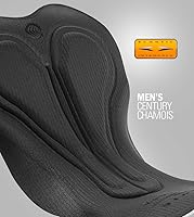 Vista 9 de Men's Century Padded Cycling Shorts Long Distance Peformance Three Inseams