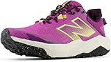 New Balance Women's Dynasoft Nitrel V6 Trail Running Shoe 11 Wide Passion Fruit/Clementine/Black