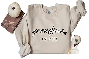 Custom Grandma Sweatshirt: A Warm Embrace for the Matriarch