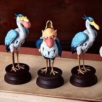 君たちはどう生きるか　ミニフィギュアコレクション　アオサギA インコマン Amazon.co.jp: 君たちはどう生きるか ミニフィギュアコレクション サギ