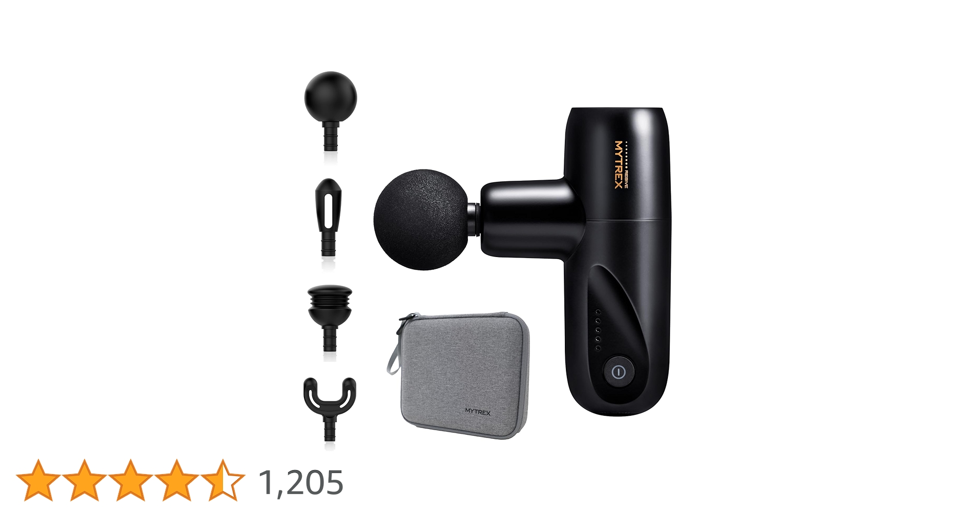 Amazon | MYTREX マイトレックス REBIVE MINI XS ブラック 筋膜