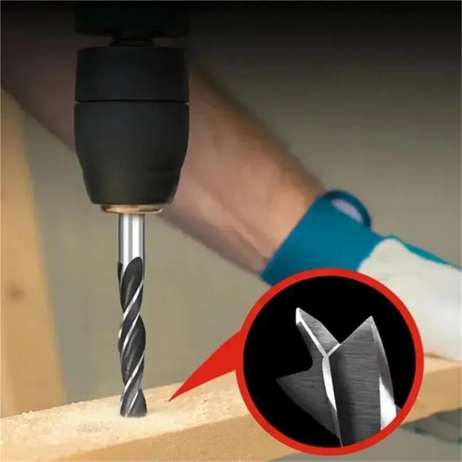 Juego De Brocas Para Madera Juego de brocas for carpintería 8 piezas
