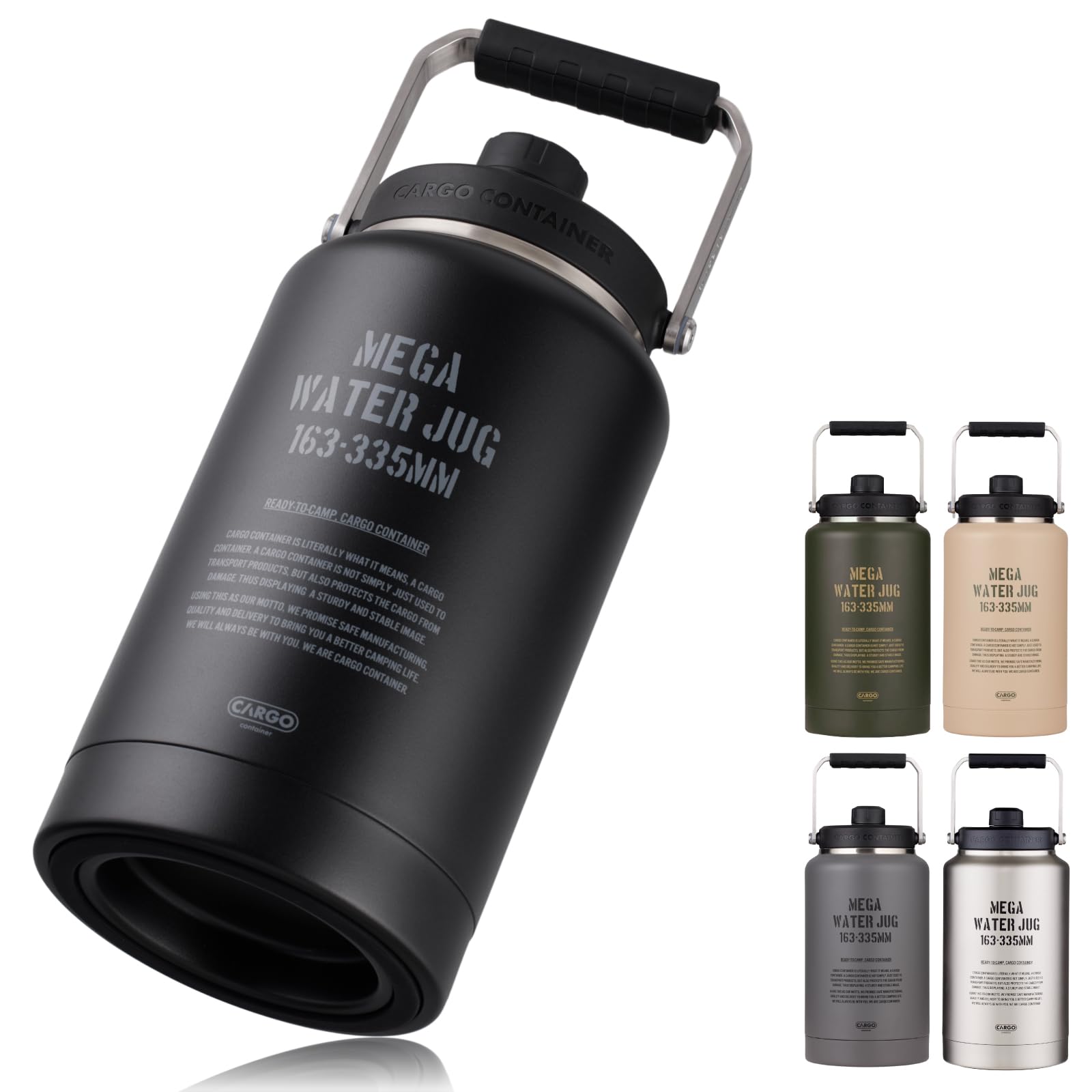 Amazon.co.jp: CARGO CONTAINER カーゴコンテナ MEGA WATER JUG
