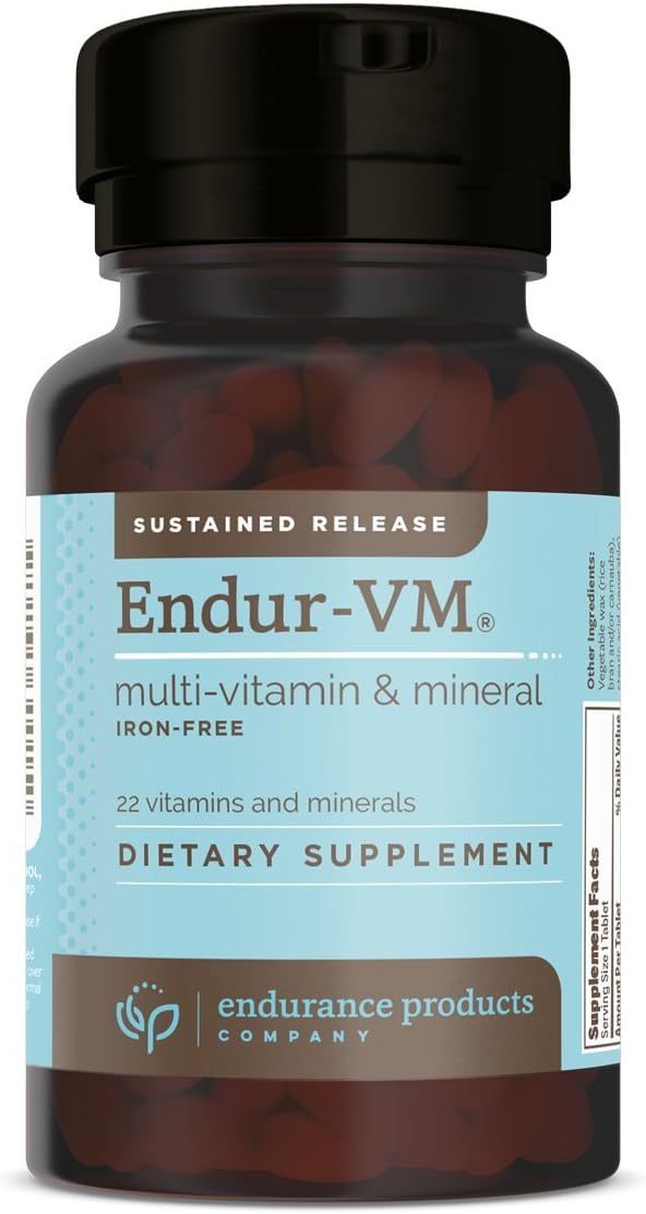 - ENDUR-VM - Multivitamin Vitamin A, C, D, E, B12 & Zinc (Without Iron) SR (Sustained Release) 22 Essential Nutrients to Support Overall Wellness for Men & Postmenopausal Women - 150 Tablets