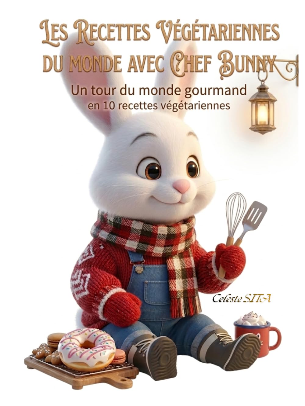 Les Recettes Végétariennes du Monde avec Chef Bunny: Un tour du monde gourmand, bienveillant et plein de sagesse (La Cuisine de Chef Bunny)