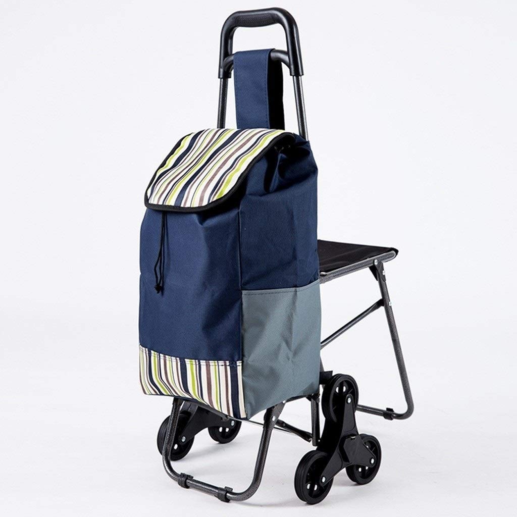 Buy WSJF Shopping Trolley Shopping Grocery Foldable Cart Stair Climbing