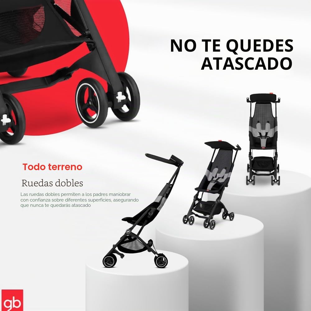 Gb Pockit Air All Terrain Velvet Black, Velvet Black, Compact