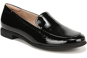 Slip-On Patent Leather Loafers for Women