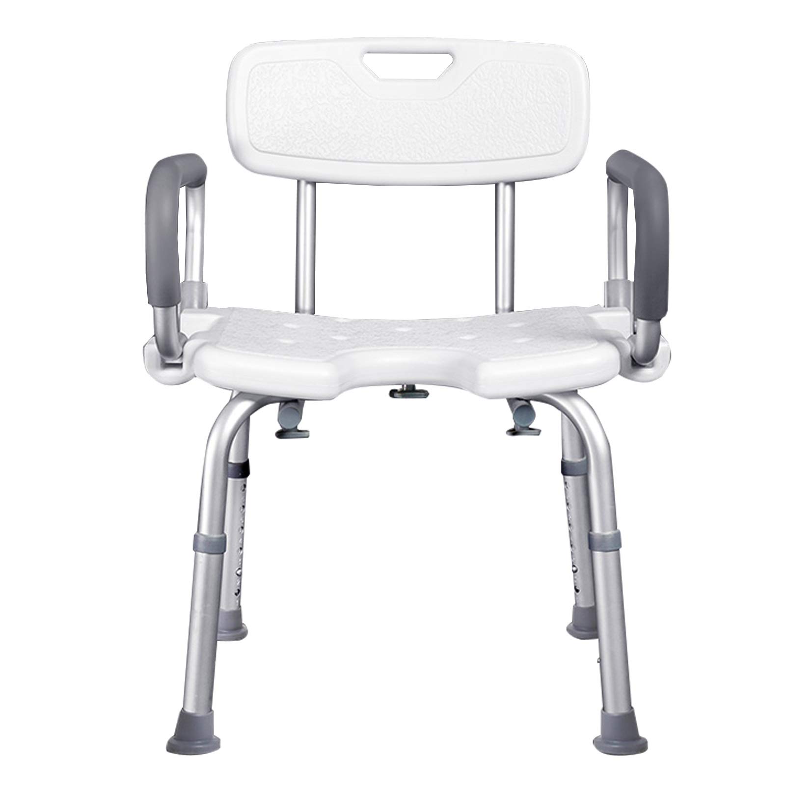 Siège de baignoire pour adultes PMR ergonomique avec dossier et accoudoirs