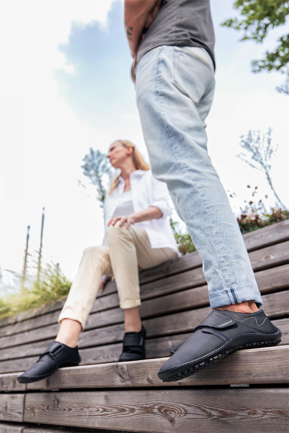 Generisch L € G U 4 N 0 - Neron Care - Abwaschbarer Herren/Damen Unisex Barfußschuh für Arbeit/Freizeit/Gesundheitswesen