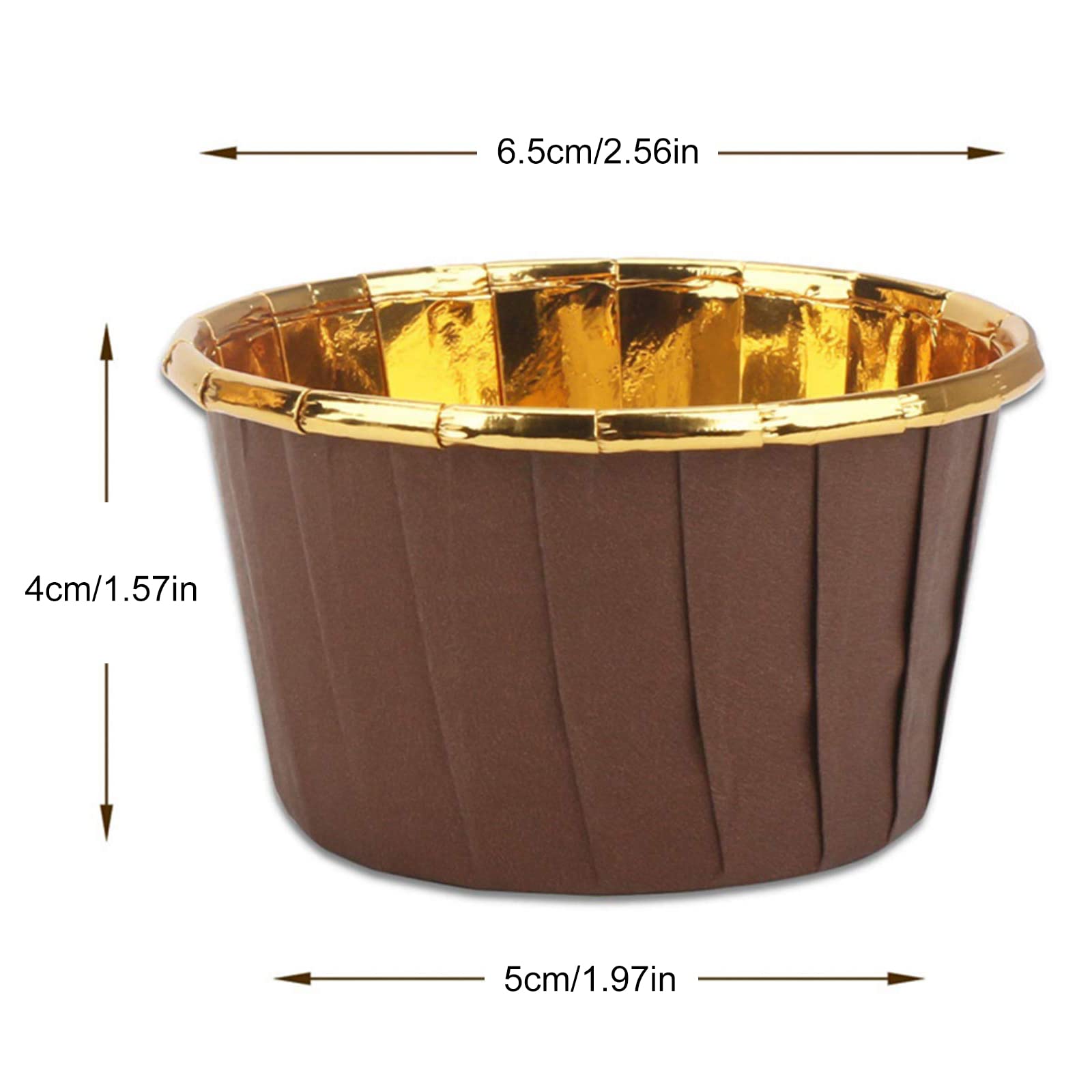 Bakvormpjes van aluminiumfolie, 50 stuks, 150 ml, vierkante mini-bakvormpjes, mini-taartvormpjes met deksel, cupcakevormen, aluminiumfolie met 50 lepels, voor cupcakes, muffins (zwart