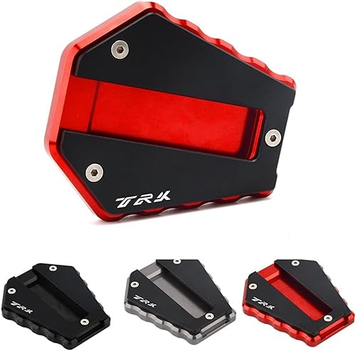 Miniatura 3 de Extension Board for Benelli TRK 502 Accessories 502X 2017 2018 2019 Motorcycle Kickstand Enlarger Side Stand Pad Extension Support Plate Bracket Pad