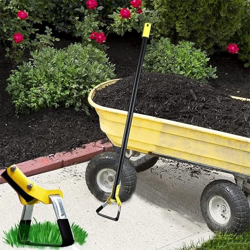 QCLUEU Garden Hoe Tool, Heavy Duty Stainless Steel Adjustable Long Handle Weeding Hoe, Scuffle Loop Hoe for Effective Preventing Weeds, for Weeding Gardening (Size : 1.6M)