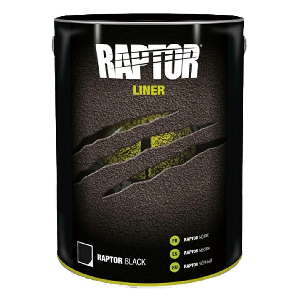 Amazon.co.jp: RAPTOR ラプターライナー ブラック 5L : DIY・工具