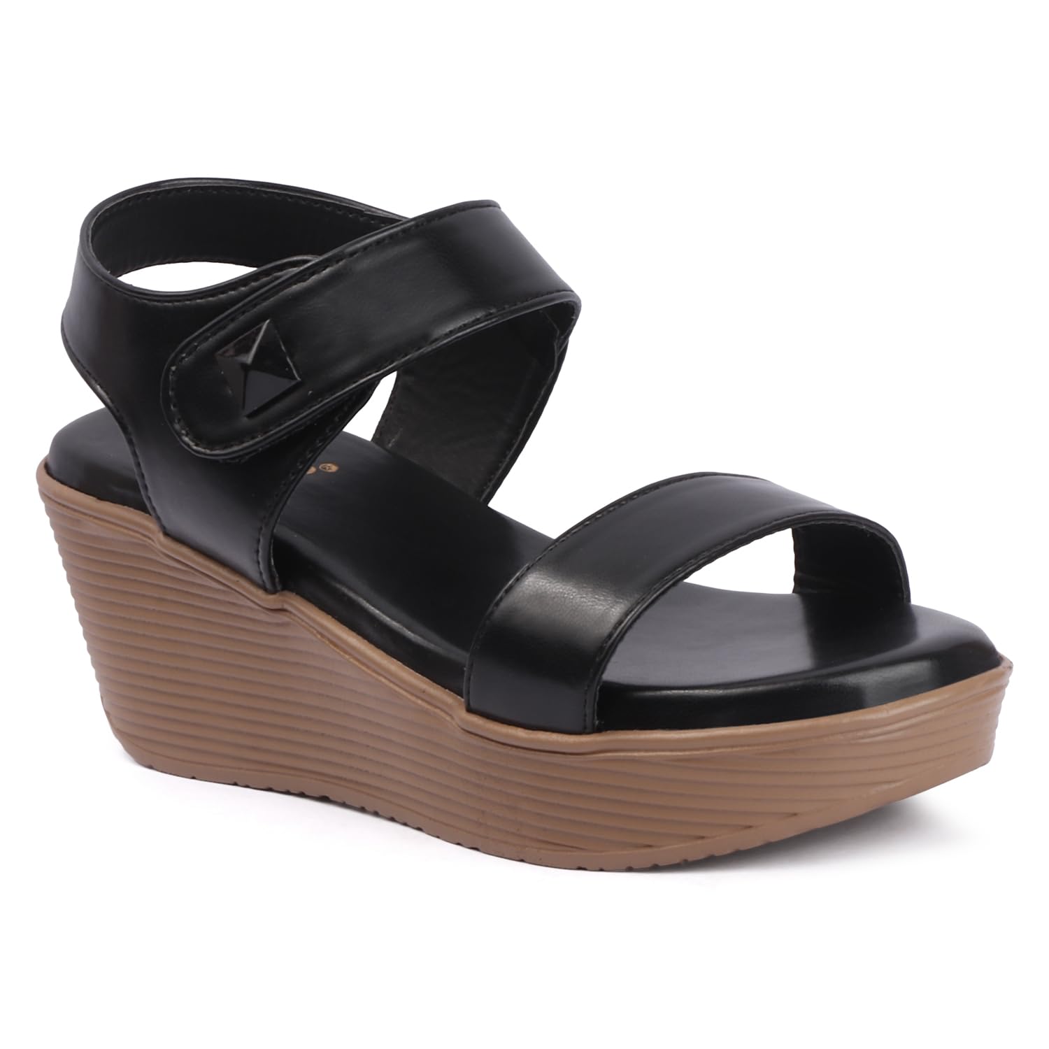 colo Comfortable & Stylish, Cushioned Footbed Wedge Heel Sandal for Womens and Girls-picture-16