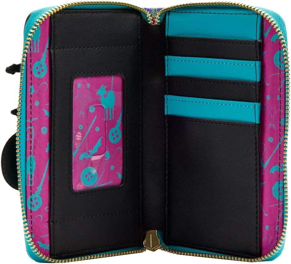 Loungefly Laika Coraline Glow-in-the-Dark House Zip Around Wallet - Image 5