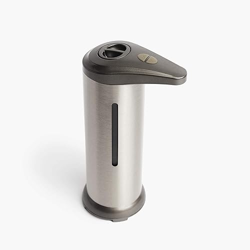 Dispensador automático de desinfectante de manos sin contacto de 9 onzas (9.5 fl oz), dispensador de jabón de manos, dispensador de jabón para