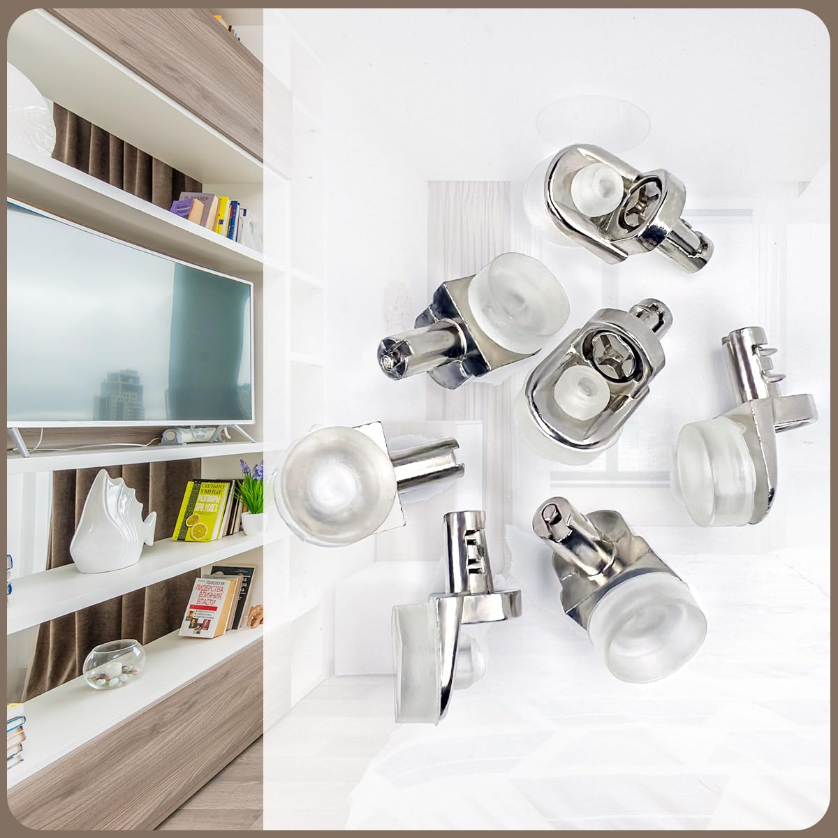 5mm Cabinet Shelf Pegs With Silicone Suction Cups 20-Piece Metal Shelf Pegs  With Silicone Suction Cups - 5mm Cabinet Shelf Support Pins For Kitchen,  Wardrobe \u0026 Bookshelves 5mm Shelf Holders, image size:1200x1200