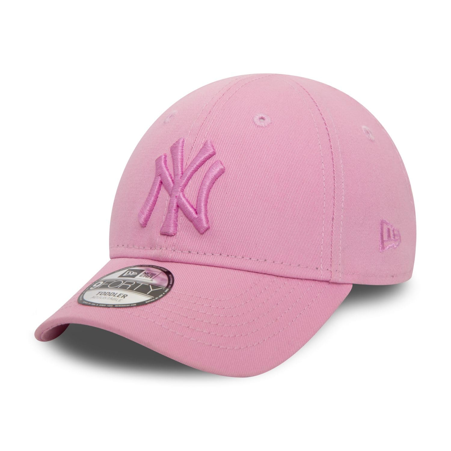 New Era Kids New York Yankees League Essentials 9FORTY Cap - Youth (6-12 Yrs) Pink, 6 Years - Image 3