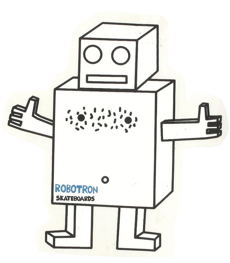 Robotron Skateboard Sticker