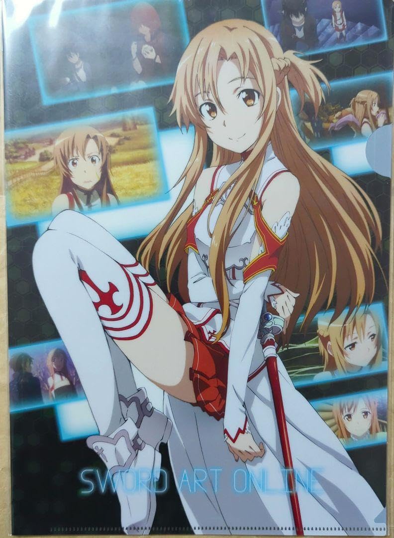 Amazon | ☆SAO⑩ アスナ A4クリアファイル ソードアートオンライン