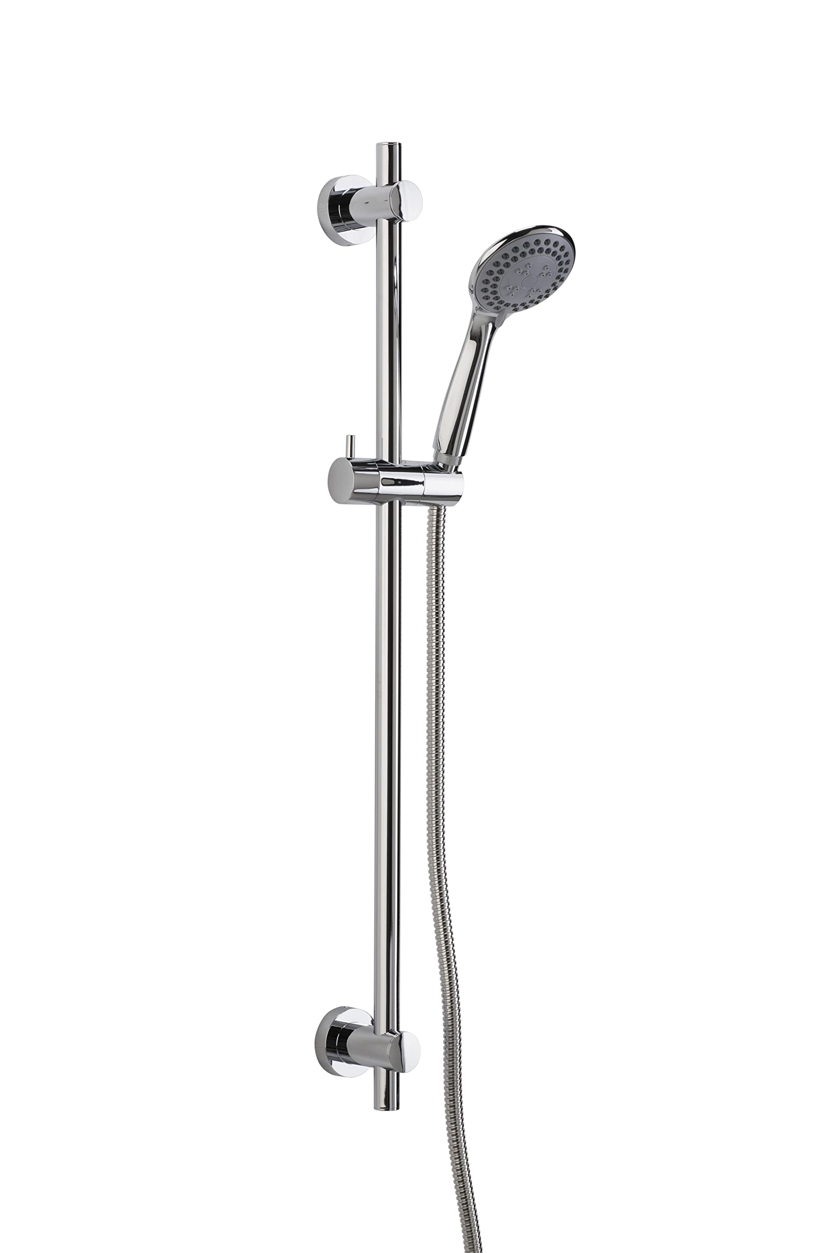 Croydex Juego de Ducha, Acero Inoxidable, Cromado, Talla única