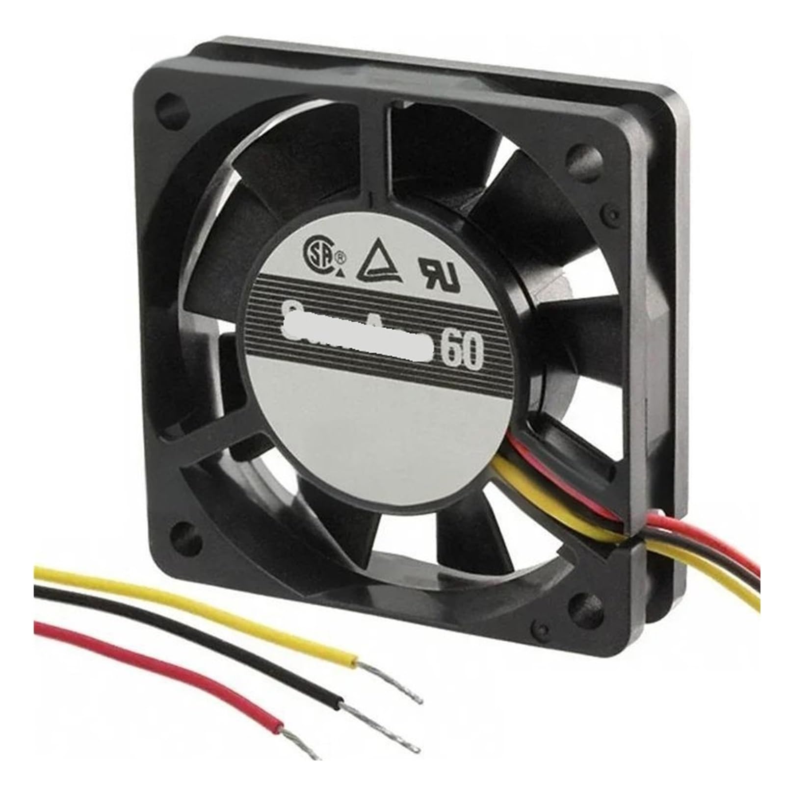 ZBWZXBDJ 9GA0612G7D01 12VDC FAN 60X60X15mm 1.92W 3wire 5900RPM