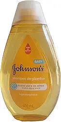 Shampoo Johnson's Baby de Glicerina 400 ml suave para os olhos como água pura hipoalergênico
