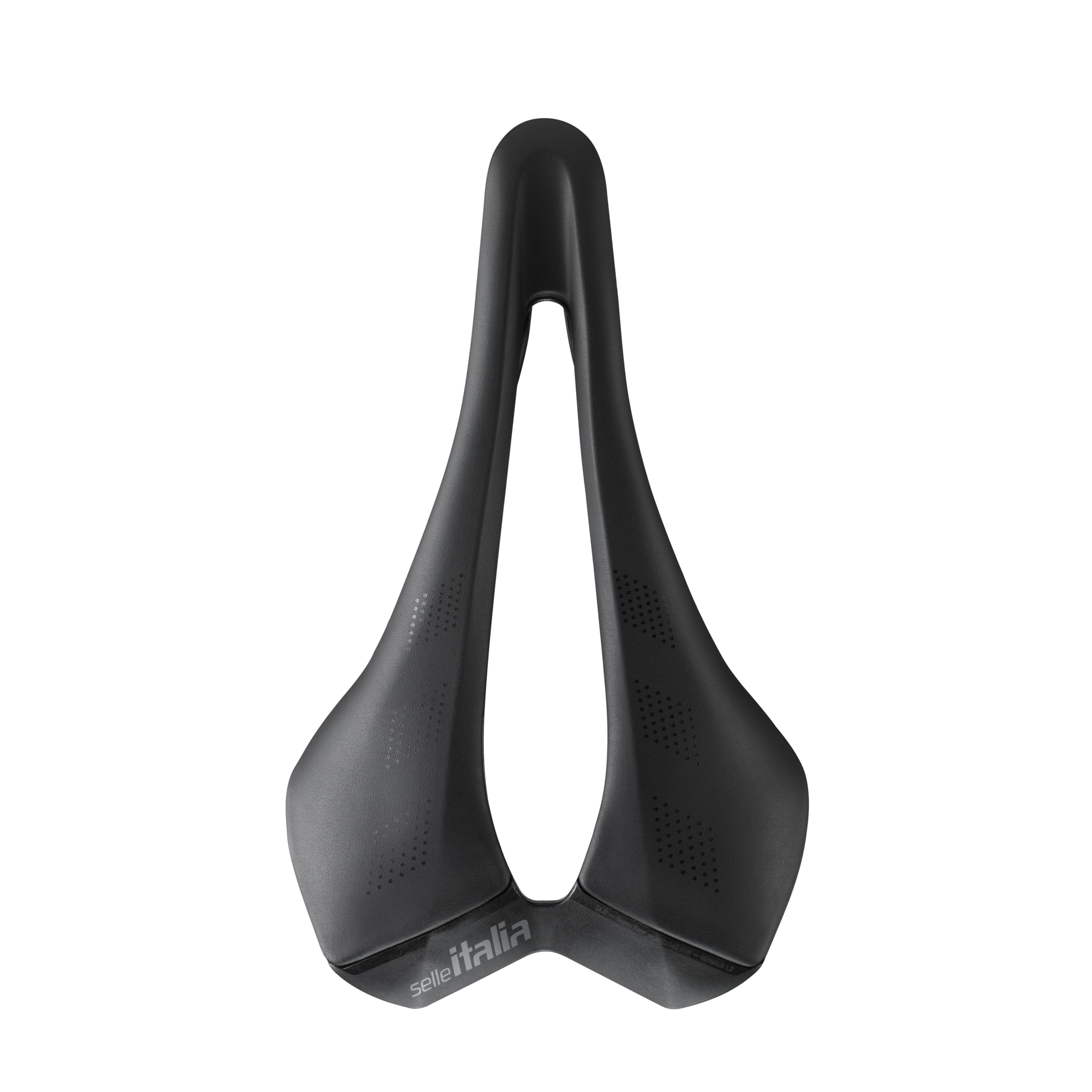 Selle Italia SLR Advan – Selle de Vélo de Route en Acier Manganèse, Revêtement Léger, Technologie Superflow, Confortable et Légère
